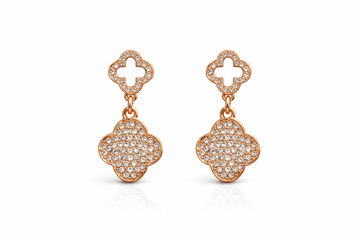 Elegant Rose Clover Drops